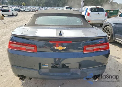 2014 Chevrolet Camaro 2Ss из США, поврежденный, VIN 2G1FK3DJ8E9313862